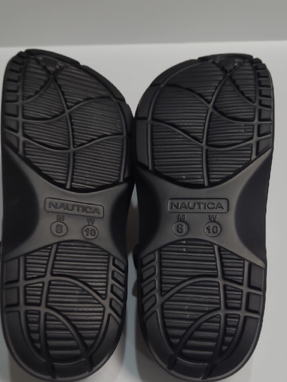 Nautica River Edge Unisex Black Ventilated Water Clogs - Size 10-Women 8-Men - Picture 13 of 14
